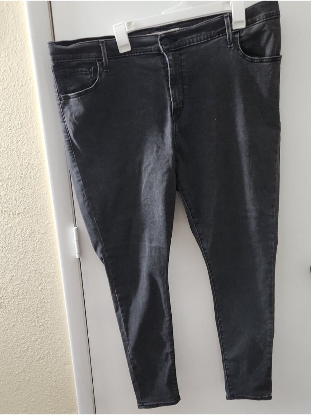 High-Rise Black Skinny Jeans for Women